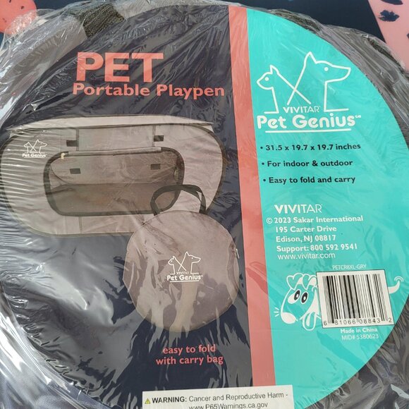 Pet Portable Playpen - Picture 6 of 6